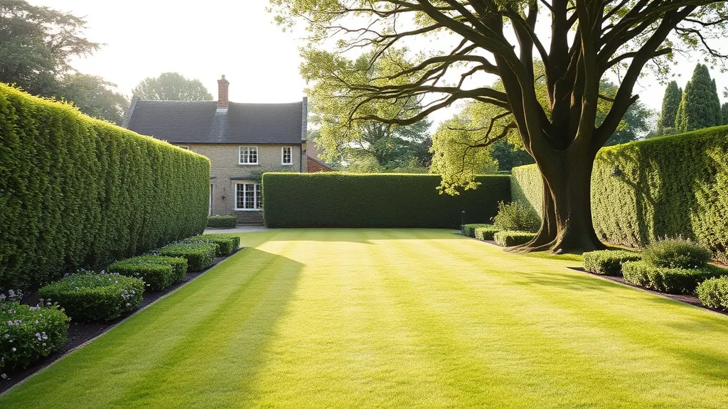 The garden at Fenn House